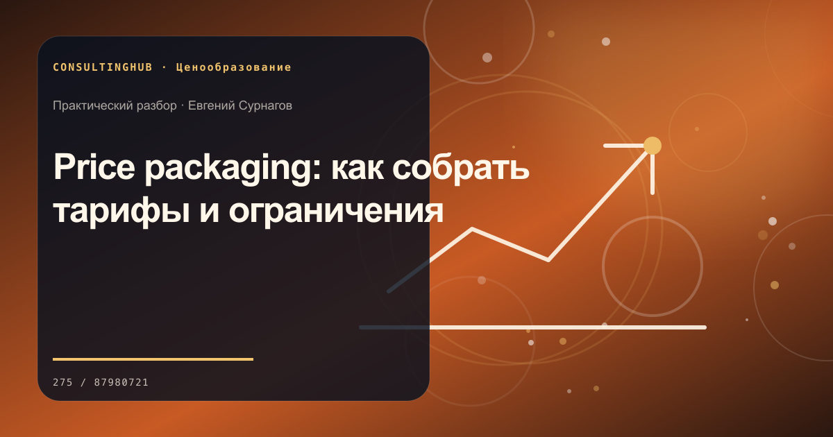 Price packaging: как собрать тарифы и ограничения