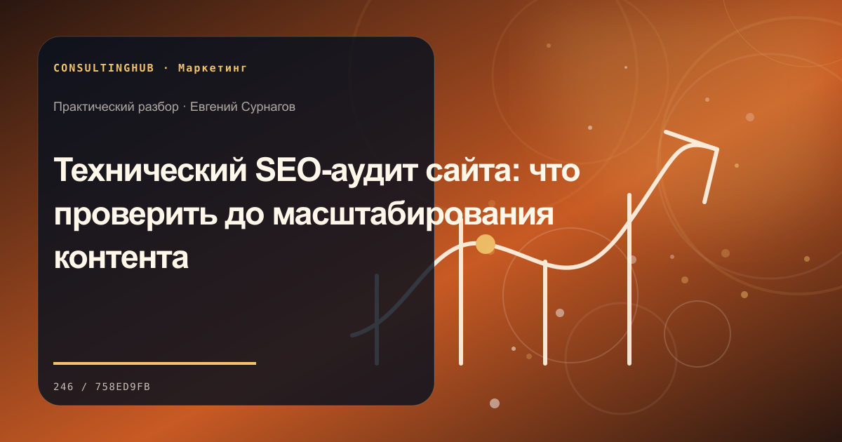 Маркетинговая команда разбирает спрос, контент и воронку: технический seo-аудит; рабочая сессия по теме статьи